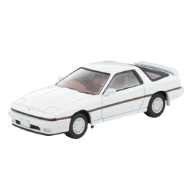 TOMYTEC Tomica Limited Vintage Neo LV-N106e Toyota Supra 3.0 GT Turbo, White, 1986, Complete Product