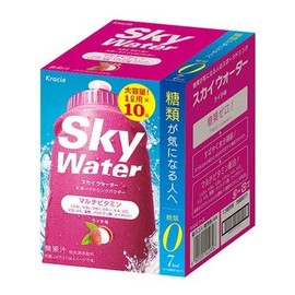 Kracie Skywater (1L x 2 Bags) x 5 Packs (Litchi Flavor)