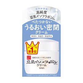 Nameraka Honpo Cream NC with High-Purity Soy Milk Isoflavone (Moisturizing Ingredient), Unscented, Colorless, Mineral Oil Free, Made with Domestic Soy Fukuyutaka (Moisturizing Ingredient), 1.76 oz (50