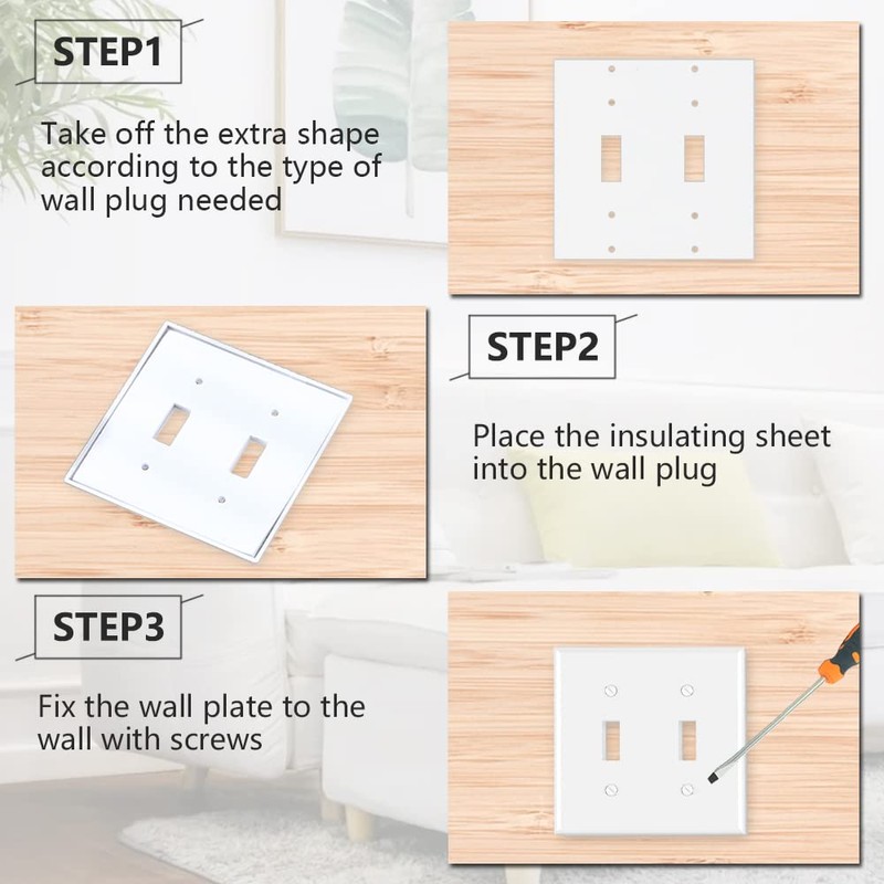 Wall Electric Outlets Insulation Gaskets - 60pcs Set Energy Efficiency