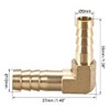 sourcing map Hose Adaptor 90 Degrees 10 mm to 8