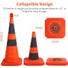 Safety Cone 28 Inch-1 Pack Collapsible Traffic Cone Pop Up