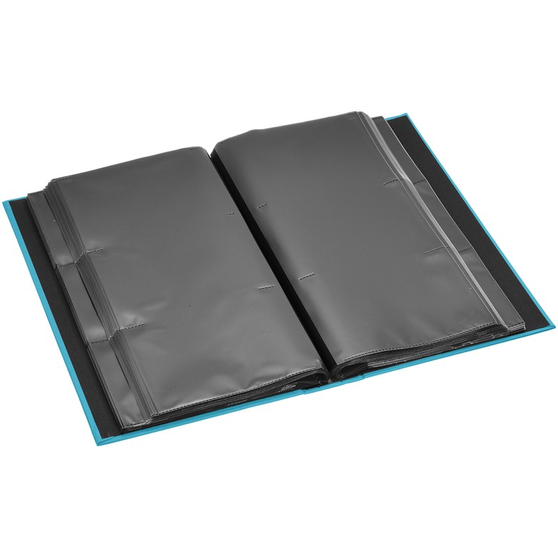 Nakabayashi TCPK-L-240-PB Pocketed Album File, 240 Pockets, 3.5 x 5-inch