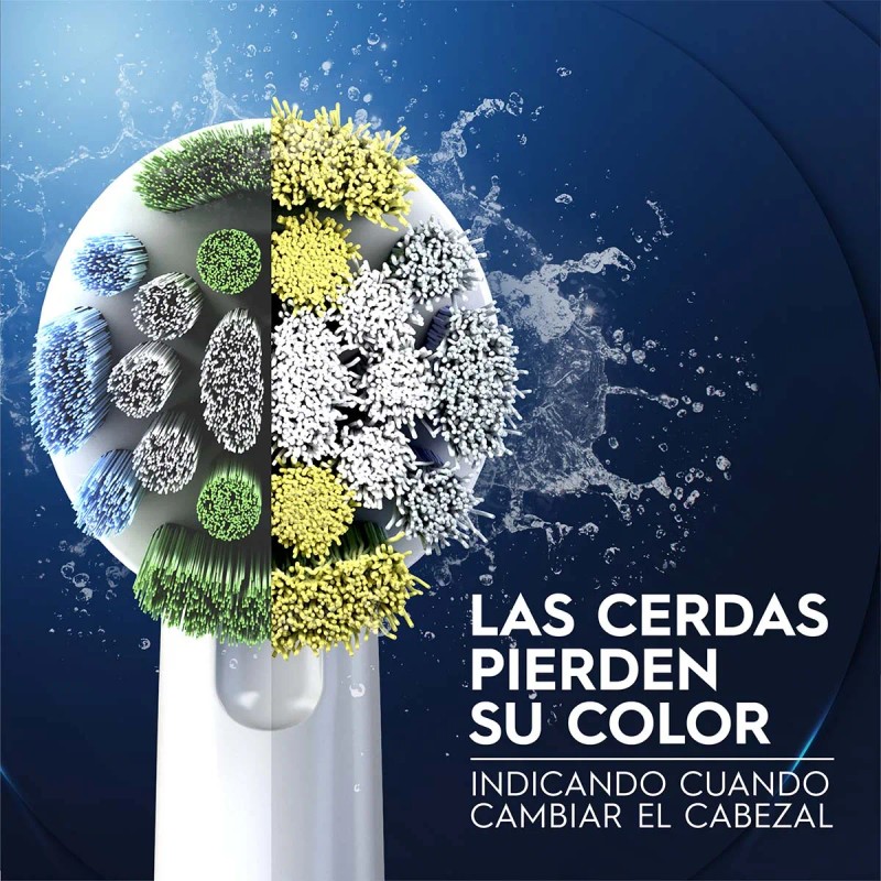 Cabezal Redondo Repuesto Cepillo Eléctrico Oral Precision Clean Unidades
