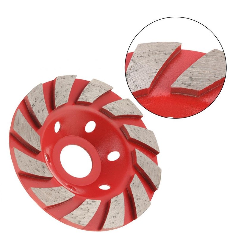 1 Piece 100mm Diamond Segment Grinding Wheel for Granite Masonry