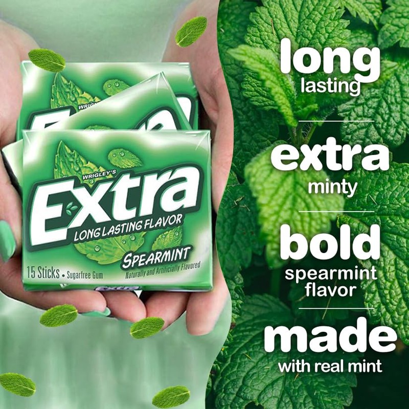 Bitetwist Assorted Sugar Free Mint Gum, Variety pack Of Extra