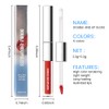 HHLTOH 2-in-1 Matte Lipstick & Clear Lip Gloss, Long Lasting