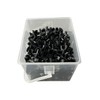 500 x 9mm Black K Type Round Cable Clips