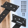 KOTARBAU Cross Hinges, 100-400 mm, Shutter Hinges, Gate Hinges, Door