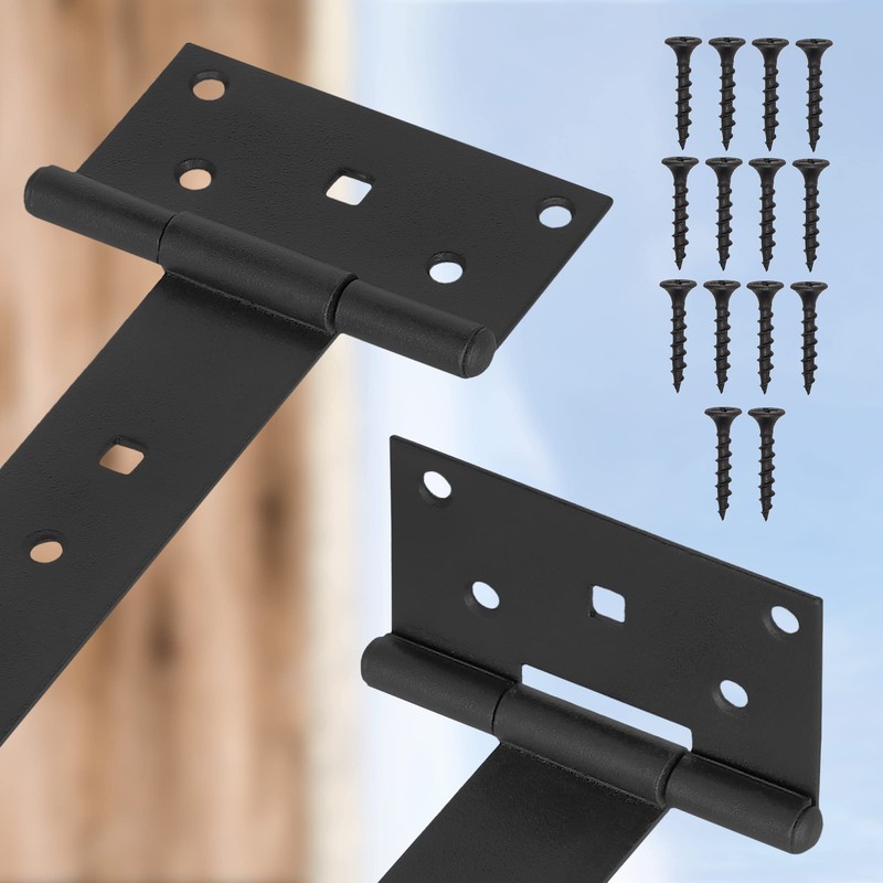 KOTARBAU Cross Hinges, 100-400 mm, Shutter Hinges, Gate Hinges, Door