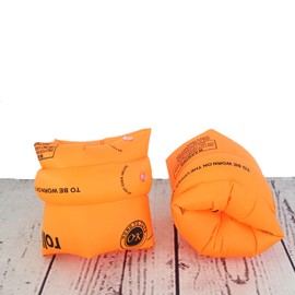 Cinturón de Natación Hinchable para Niños, Paquete de 2 Flotadores de Brazo, Flotadores de Piscina, Bandas de Brazo, Anillos de Natación Inflables de 