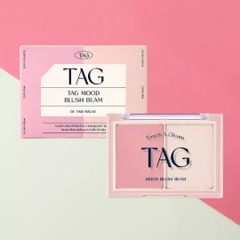 Tag 태그 무드 블러쉬 빔 1호 베어 코랄 / 생기연출 화사함 볼륨 메이크업 Tag Mood Blush Beam No. 1 Bear Coral / Vitality-Enhancing Radiance Volume Makeup [Mood Blush Beam No. 1 Bear Coral]