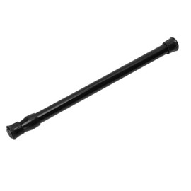 Yosoo Health Gear Adjustable Curtain Pole No Screws, Tension Rod for Shower Curtain, Windows, Door Curtain, Wardrobe, Bathroom, No Drilling Extendable Shower Poles, Black (25-40cm)