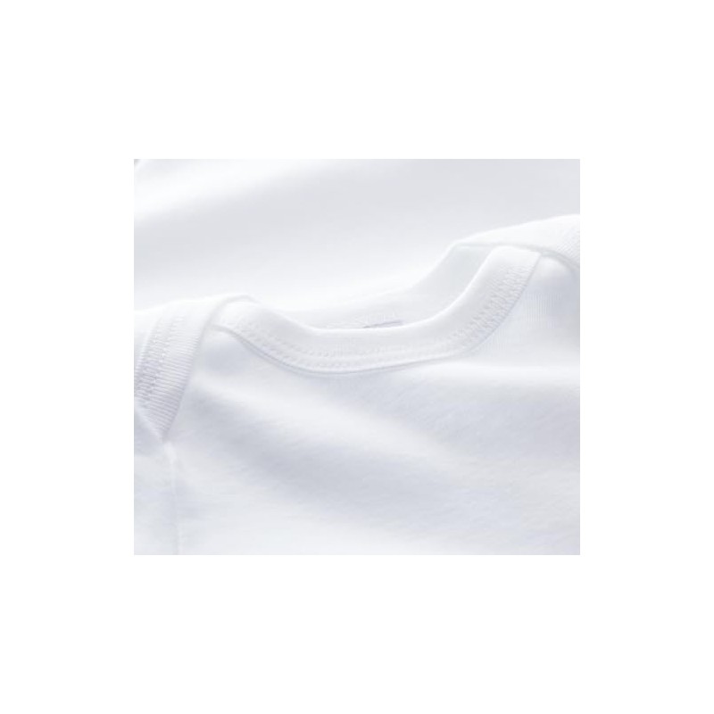 Petit Bateau Unisex Baby Short-Sleeved Bodysuit with Stripes (Pack of
