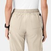 WonderWink W123 Women’s Flat-Front Double Cargo Pant — Khaki, X-Large