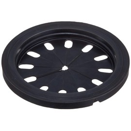 SANEI PH63-9SA Flushable Chrysanthemum Crack Lid, Hide Trash, Cut by Hand, Size Adjustment, Compatible Sizes: 5.3, 5.7, 5.9 inches (134, 145, 150 mm), Black