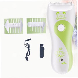 Vaguelly 1set Silent Boy Girl Hair Clipper Ergonomic Electric Hair Cutting Tool for Boys and Girls Mute Razor for Safe Grooming for Home Use and Travel