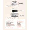 VEVOR Roaster Oven, 26QT Electric Roasting Pan, 150-450℉ Adjustable Temperature