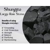 Raw Shungite Stones Crystal Rock, Real Shungite Stones for Water