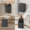 Mbillion Kitchen Compost Bin Hanging Trash Can with Lid 2.1