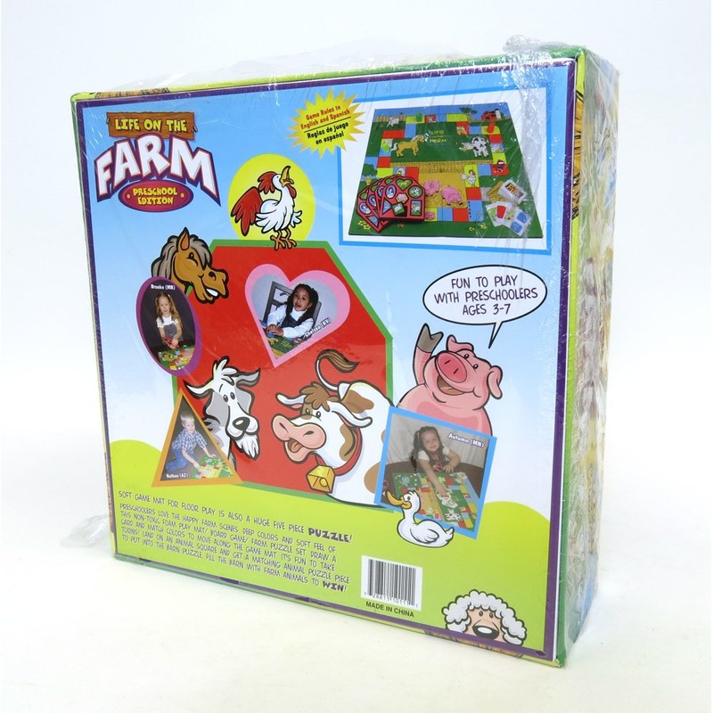 Life on the Farm Board Game - Preschool Edition