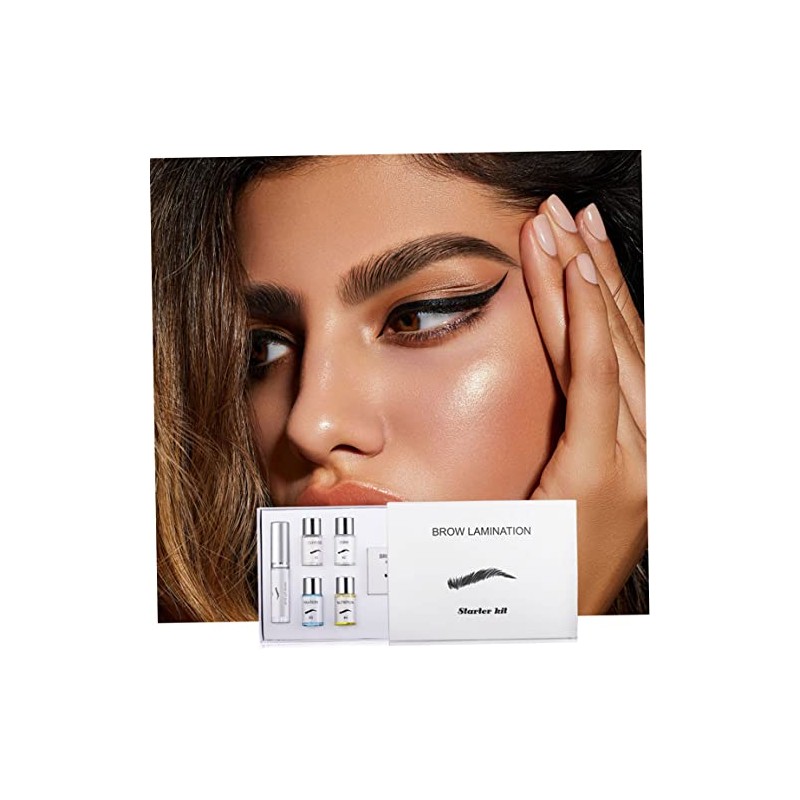 Kit de laminación de cejas, juego permanente cejas 3D para