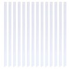 Xyedyaup 100 Pcs Clear Straws 190 Mm X 6 Mm