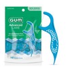 GUM Advanced Care Floss Picks - Dental Flossers for Adults