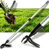 Hoffen Adjustable Stand Up Weeder (33-55 Inch), Lightweight Aluminum Weed