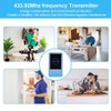 433Mhz Wireless Dingdong Doorbell Elderly Pager with 36 Ringtones