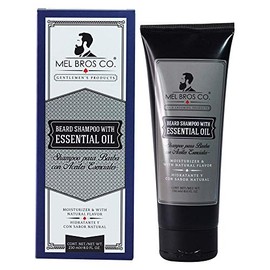 Mel Bros Co Beard Shampoo With Essential Oil Shampoo para barba con Aceites Esenciales