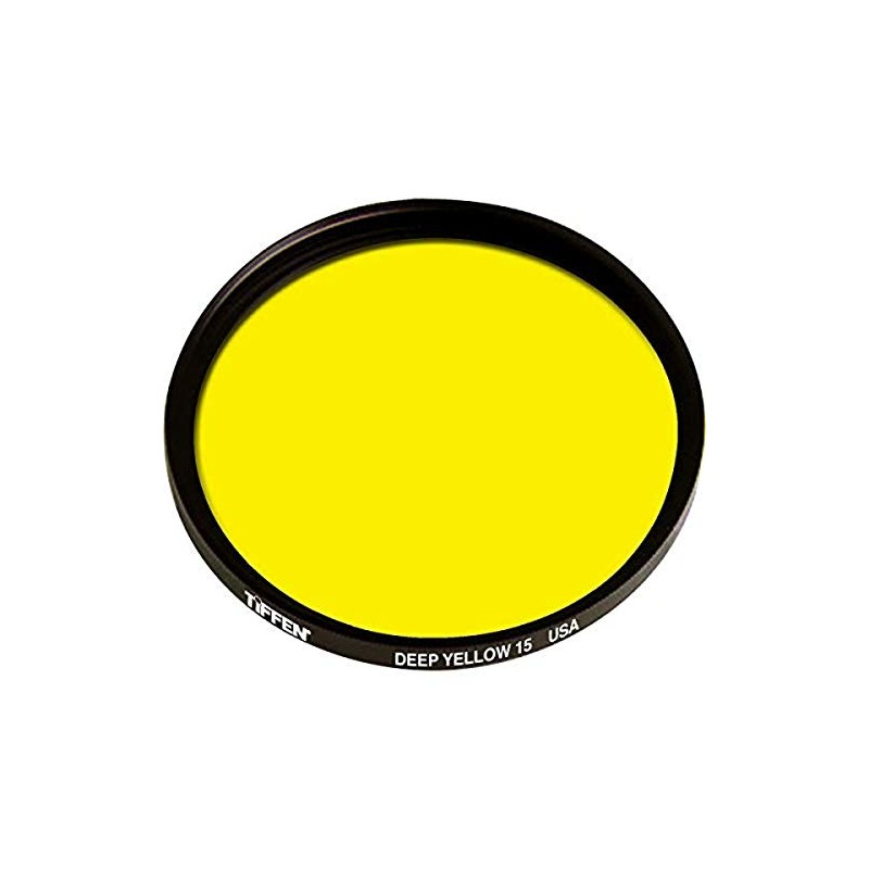 Tiffen 77mm Deep Yellow 15 Filter