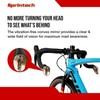 Sprintech Swiss-Made Convex Chrome-Plated Bike Mirror for Drop Bars –
