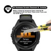 GEEMEE 3 Pack compatible with Forerunner 265S Screen Protector, HD