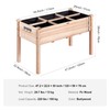 VEVOR Raised Garden Bed 48x24x30in with Sturdy Legs, High End