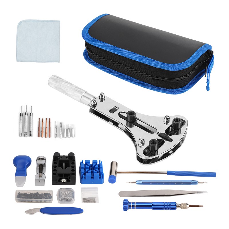 Watch Repair Kit Complete Tools Adjustment Portable Professional Spring Bar