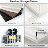 Shario Floating Shelves - Set of 2, Wall Mounted Hanging