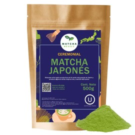 Matcha Ceremonial Japonés de Grado Premium Hecho en Shizuoka Experimenta la Perfección de la Ceremonia del Té (500 gramos)