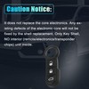 X AUTOHAUX Car Key Case for Fiat 3 Buttons Remote