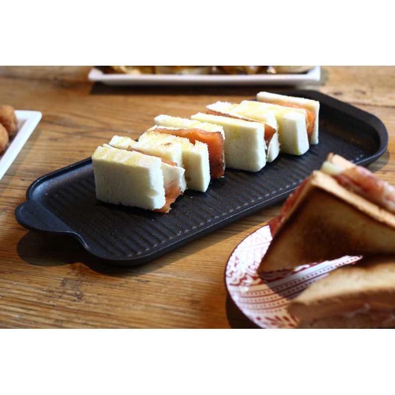 Risoli EXPLORA 000114/32TP0 Finger Grill 32 x 16 cm Die-Cast