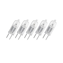 Osram Halostar Starlite 64415 S 10 Watt 12 Volt G4 Warm White 2800 Kelvin Halogen Pin Base Lamp Dimmable 130 Lumen Pack of 5
