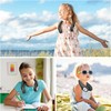 Ventilador de cuello para niños Kkdi E10 USB 2600mAh 4