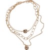 Urban Classics Ocean Layering Necklace Gold One Size, Metal, No