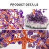 RelaxNest Crystal Tree Amethyst Money Tree | Purple Tree of