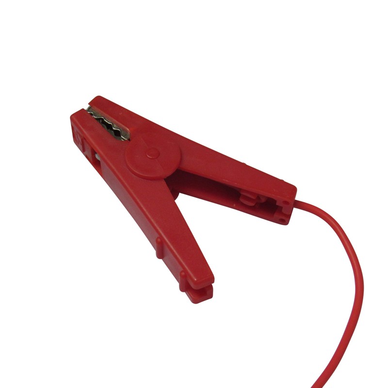 Electric Fencing Crocodile Clips x2 (Fence Insulated Connection Cable)