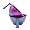Colortrak SC Aurora Bowls, Stackable Color Bowls With Non-Slip Rubber