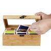 wenco Premium Tea Box with 6 Compartments, 21.7 x 16
