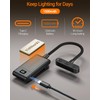 COKWEL Rechargeable Clip On Reading Lamp, 9 Led 90 Hours