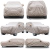 Tecoom Thick Shell Super Breathable-Waterproof Windproof Snow Sun Rain UV