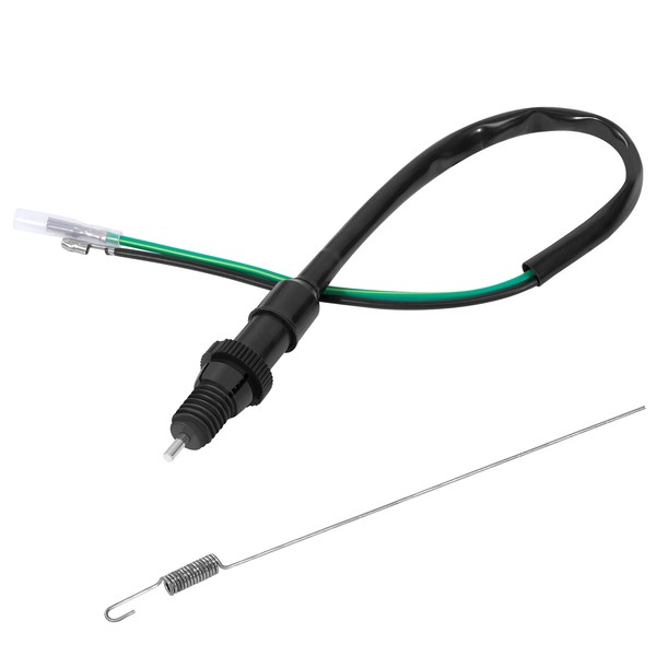 Tunejoy Motorrad Bremslichtschalter Hinten Bremslichtschalter 2 Draht mit Federn für